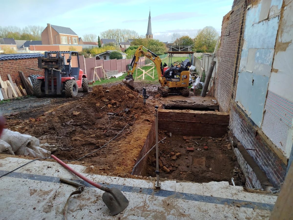 Graafwerken bijbouw